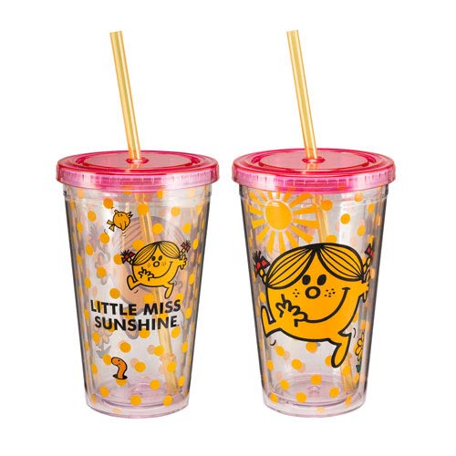 Mr. Men Little Miss Sunshine 18 oz. Acrylic Travel Cup